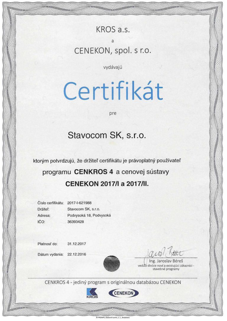 Stavocom Sk, s. r. o. - Stavajte s nami bez stresu